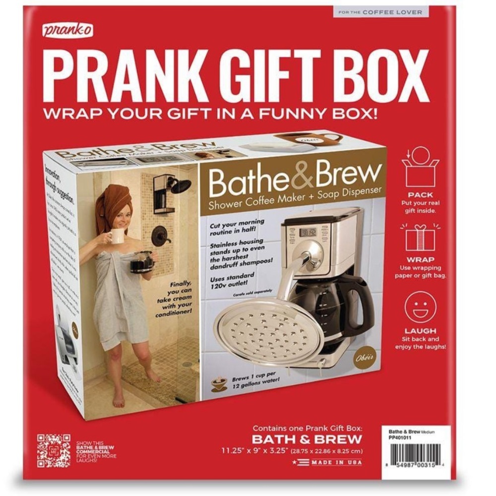 Gag Gift Box by Prank-O - Bathe & Brew